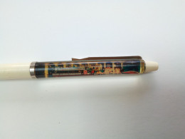 Ancien Stylo Bille Décor Mobile BATEAU A ROUE SAINT NAZAIRE EN ROYANS Vintage D époque (bazarcollect28) - Pens