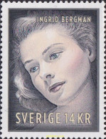 699280 MNH SUECIA 2015 CENTENARIO DEL NACIMIENTO DE INGRID BERGMAN (1915-1982) - Usati