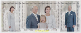 699253 MNH SUECIA 2016 70 ANIVERSARIO DE S.M. CARLOS XVI GUSTAVO Y 40 ANIVERSARIO DE REINADO DE S.M. LA REINA SILVIA - Oblitérés