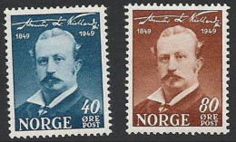 Norwegen, 1949, Mi.-Nr. 340 + 341, **postfrisch - Neufs