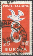 Used Stamp Europa CEPT 1958  From Italy - 1958