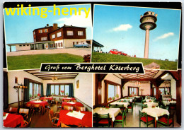 Lügde - Berghotel Und Gaststätte Köterberg 2   Mit Stempel Köterberghaus Weserbergland - Luedge