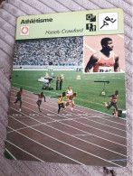 Fiche Rencontre Athlétisme Hasely Crawford D. Quarrie V. Borzov 100 M JO Montreal 1976 - Haltérophilie