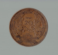 ITALIE - EXPO INTERNATIONALE DE MILAN - MILANO - ESPOSIZIONE - 20 CENTS 1906 - Gedenkmünzen