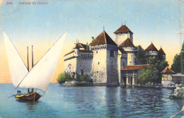 SUISSE - Château De Chillon - Carte Postale Ancienne - Au