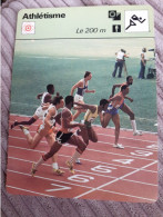 Fiche Rencontre Athlétisme Don Quarrie Le 200 M JO Montreal 1976 - Pesistica