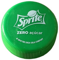 Cap Vert Capsule Plastique à Visser Sprite Zero Açúcar Zero Sucre Sugar Free SU - Soda