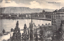 SUISSE - Genève - Monument Brunswick - Carte Postale Animée - Genève