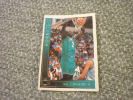 Larry Johnson Charlotte Hornets Basket Basketball '90s Rare Greek Edition Card - 1990-1999