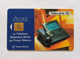 Télécarte France - Sillage Téléphone Minitel - Ohne Zuordnung