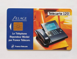 Télécarte France - Sillage Téléphone Minitel - Ohne Zuordnung