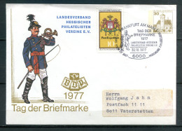 R.F.A. - Landesverband Hessicher Philatelisten Vereine E.V. - 1977 Tag Der Briefmarke - Enveloppes Privées - Neuves