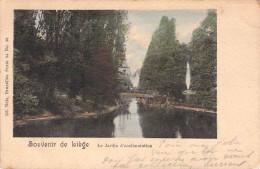 BELGIQUE - Souvenir De Liège - Le Jardin D'Acclimatation - Carte Postale Animée - Other & Unclassified