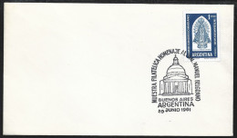 Argentina 1961 Virgen Madonna Philatelic Exhibition Manuel Belgrano Conmemoration Cover - Brieven En Documenten