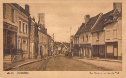 FRANCE - 27 - CONCHES - La Poste Et La Rue Du Val - Carte Postale Ancienne - Evreux