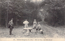 FRANCE - 77 - YEBLES GUIGNES - Bois De Vitry - La Table Ronde - Carte Postale Ancienne - Autres & Non Classés