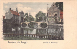 BELGIQUE - Souvenir De BRUGES - Le Pont Du Béguinage - Carte Postale Animée - Otros & Sin Clasificación