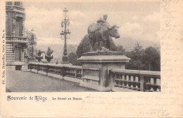 BELGIQUE - Souvenir De LIEGE - Le Boeuf Au Repos - Carte Postale Animée - Sonstige & Ohne Zuordnung