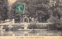 FRANCE - 77 - LAGNY - Bords De Marne - Le Moulin Rouge - Carte Postale Ancienne - Lagny Sur Marne