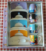 Coffret 4 Tasses Café. - Tassen