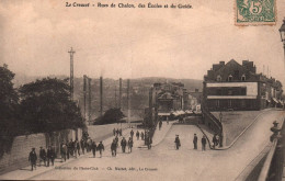 Le Creusot - Rue De Chalon , Des écoles Et Du Guide - Le Creusot