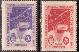 Argentina 1947 MiN°540/41 2v Cpl Set MNH/** Vedere Scansione - Neufs