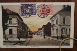 AK 1922 Cpa Gruss Aus Kehl Am Rhein Hauptstraße Deutsches Reich Voyagée - Storia Postale