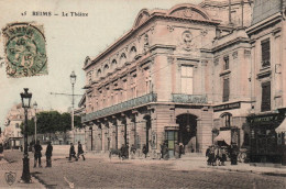 Reims - Rue Et Le Théâtre - Reims