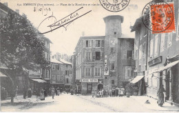France - Embrun - 870 Mètres - Place De La Mazelière Et Rue De La Liberté  - Carte Postale Ancienne - Gap