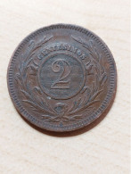 2 CENTIMOS 1869 A."URUGUAY" - Uruguay