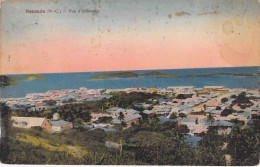 Nouvelle Calédonie - Nouméa - Vue D'ensemble - Panorama - Colorisé - Mer - Carte Postale Ancienne - Nuova Caledonia