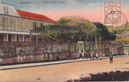 Nouvelle Calédonie - Nouméa - L'école Frédéric Surleau - Colorisé - Animé - Enfant - Carte Postale Ancienne - Nueva Caledonia