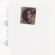 5952) Belgium 1850 Watermark With Frame - 1849-1850 Medaillen (3/5)