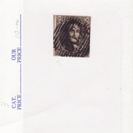 5953) Belgium 1850 Watermark With Frame - 1849-1850 Medaillen (3/5)