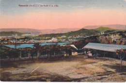 Nouvelle Calédonie - Nouméa - La Rade Et La Ville - Colorisé - Carte Postale Ancienne - New Caledonia