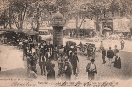 Marseille - Le Cours Saint Louis - Le Coin Des Bouquetières - Canebière, Centro