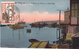 Nouvelle Calédonie - Nouméa - Bateau De Pêche Au Mouillage - Collection - Bro - Colorisé - Carte Postale Ancienne - Nueva Caledonia