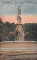 Nouvelle Calédonie - Nouméa - Fontaine Monumentale Et Place Courbet - Colorisé - Animé - Carte Postale Ancienne - Nieuw-Caledonië