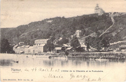 BELGIQUE - Namur - Hôtel De La Citadelle Et Le Funiculaire - Carte Postale Ancienne - Sonstige & Ohne Zuordnung