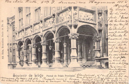 BELGIQUE - Souvenir De Liège - Portail Du Palais Provincial - Carte Postale Ancienne - Sonstige & Ohne Zuordnung