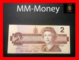 CANADA  2 $  1986  P. 94  "sig. Thiessen - Crow"     XF   [MM-Money] - Canada