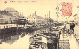 BELGIQUE - COURTRAI - La Lys Et Le Marché Aux Poissons - Carte Postale Ancienne - Otros & Sin Clasificación
