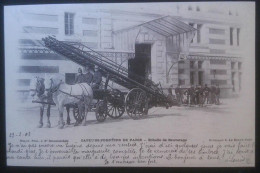 ►  Sapeurs Pompiers Vers 1900 - Paris - Reproduction Edito Services - Sapeurs-Pompiers