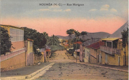 Nouvelle Calédonie - Nouméa - Rue Marignan - Collection Bro - Colorisé - Carte Postale Ancienne - New Caledonia