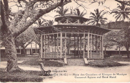 Nouvelle Calédonie - Nouméa - Place Des Cocotiers Et Kiosque De Musique - Collection Bro - Carte Postale Ancienne - New Caledonia