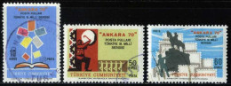 Türkiye 1970 Mi 2198-2200 "ANKARA 70" National Stamp Exhibition - Usati