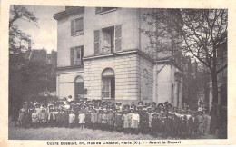 France - Paris - Cours Bossuet - 35 - Rue De Chabrol - Avant Le Départ - Animé - Enfant - Carte Postale Ancienne - Educazione, Scuole E Università