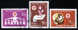 Türkiye 1971 Mi 2226-2228 50th Ann.of The Society For Protection Of Children - Used Stamps