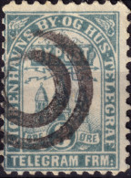 DANEMARK / DENMARK - 1880 - COPENHAGEN Lauritzen & Thaulow Local Post 3 øre Pale Blue - VF Used° -g - Local Post Stamps