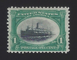 US #294 1901 Green & Black Wmk 191 Perf 12 MNH F-VF Scv $45 - Nuevos